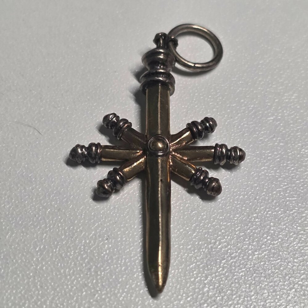 Retired Waxing Poetic Brass Charm